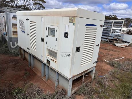 DES Power 100 KVA Cummins / Leroy Somer generator parts missing