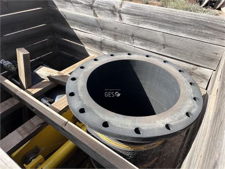 Jindex 450 mm squeeze valve with hose & actuator unused