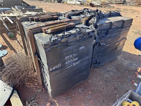 Mill rubber blocks 16 pieces x 2 pallets