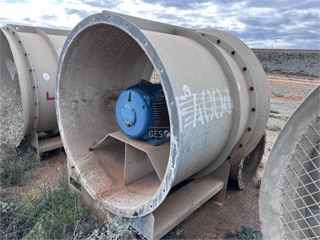 2015 MTV 90 KW 1000 volt vent fan model LP.16.11.7.90 un tested