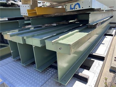 2023 Thornton Structural support I beams .45 x .25 x .7 high x 7 mtrs long x 10