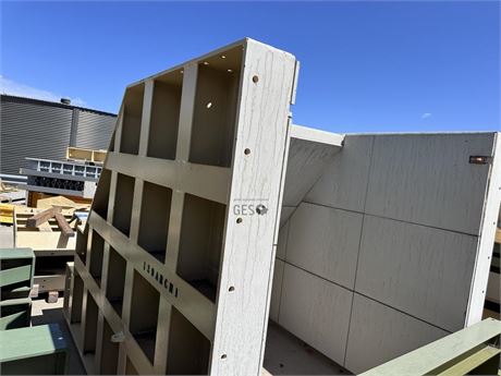 2023 Thornton Ore feed bin and chute with hardox reinforced sides as one package