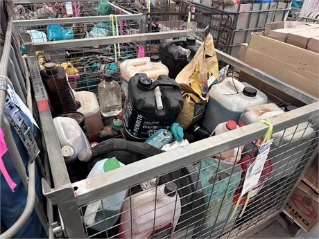 Package of oils and coolants