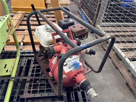 Fire fighting pump petrol drive untested