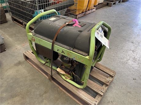 Pramac FX8000 6 kva 240 volt AVR generator no wheels untested