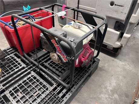 2018 Dunlite DGUH5S-2 5.8 KVA 240 volt generator outlets disconnected & untested