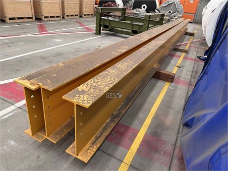Crane beams 530 x 210 mm 3 x straight & 4 x curved lengths
