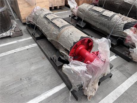 2023 Fenner Ace 1350 mm x 400 mm diam tail snub non drive pulley unused