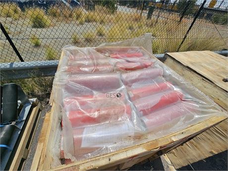 Dyna Engineering Series 15 plain steel conveyor flat rollers x 120 As New