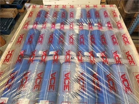 ACE Fenner 330 mm steel conveyor rollers 393360-0823 x 180 in crate As New