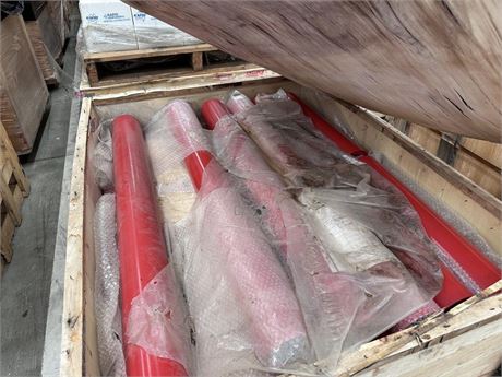 Dyna Engineering Steel conveyor rollers As New full details as per description