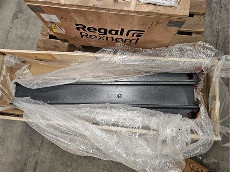 Steel U beams in crate As New