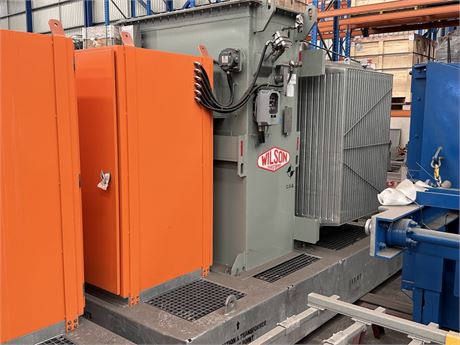 2023 Wilson 3000 kVA 11/0.415 KV Dyn11 ONAN TX, Siemens RMU & NHP 3000 Amp DB