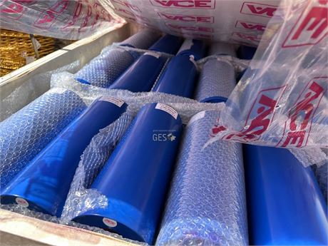 ACE 330 mm steel conveyor rollers 393360-0823 x 180 in crate As New