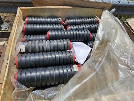 Dyna Engineering 400 mm 35 degree Impact 3 roll offset x 60 in crate As New