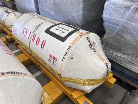 Fenner Ace 1350 mm x 630 mm diam Reversing conveyor non drive pulley