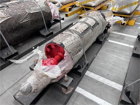 2023 Fenner Ace 1350 mm x 400 mm diam tail snub non drive pulley unused