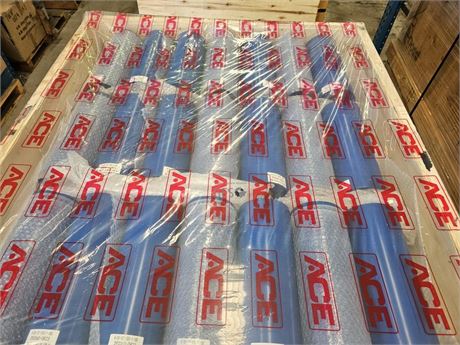 ACE Fenner 330 mm steel conveyor rollers 393360-0823 x 180 crate As New