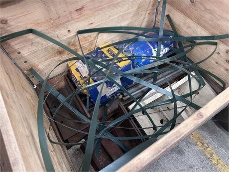 Various Bolts, brackets and fish plates