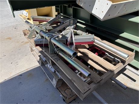 Dyna Engineering Conveyor belt Vplow 900 x 900 mm scrapers x 3