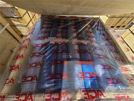 Fenner Ace 330 mm steel conveyor rollers 393360-0823 x 120 in crate As New