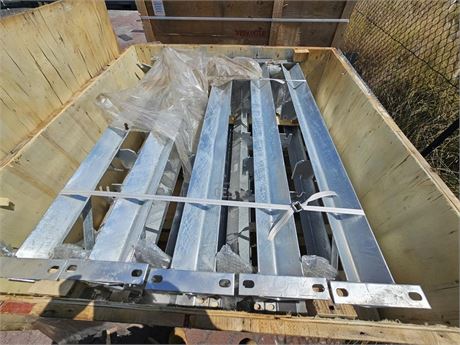 Dyna Engineering Conveyor offset impact idler carrier x 20 in crate As New