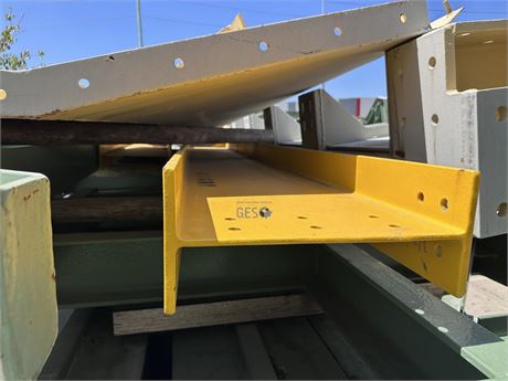 Crane beams 410 x 165 mm x 2 lengths 2.5 & 6 mtrs long