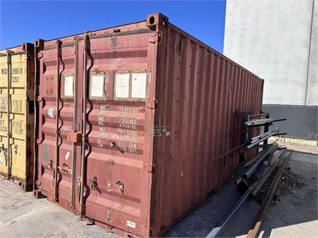 2004 CIMC 6 mtr Container C/w Aircon, electrical fit out & contents