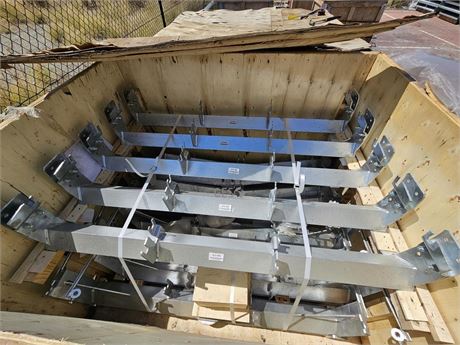 Dyna Engineering Conveyor idler frames in crate As New