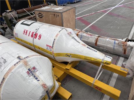 2023 Fenner Ace 1350 mm x 630 mm diam Reversing conveyor drive pulley