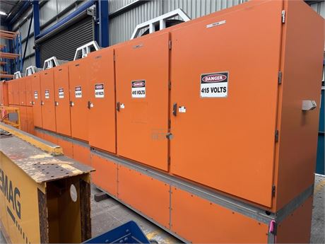 Powins 1600 Amp 415 volt Eco Block Extreme form 4a 63kA 3 Section 11 tier MCC