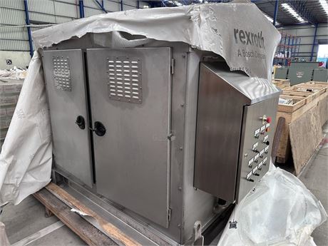 2023 Stacker items: Rexroth power pack, hydraulic cylinders & motors & tyres