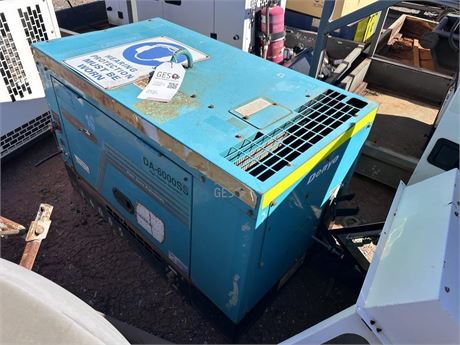2013 Denyo 6 KVA DA6000SS Generator skid with various parts incomplete