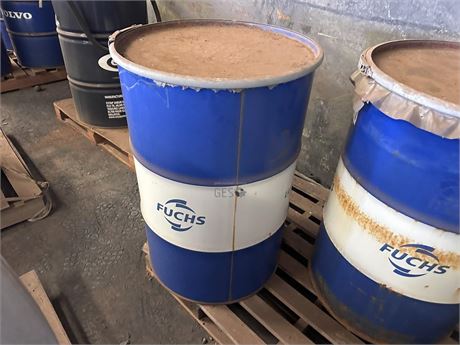 Fuchs Stabyl 300 AL 2 graphited high temp EP grease in 205 litre drum x 2