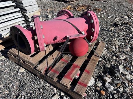 Bray Controls Rubber lined pipe Y adaptor