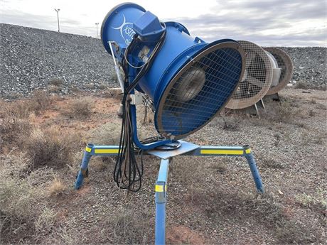 2010 Resource West Landshark Evaporator with 18.7 KW 60 Hz fan