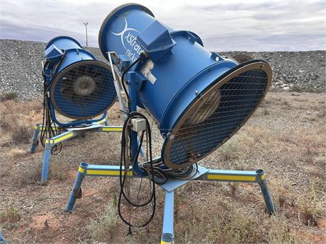 2010 Resource West Landshark Evaporator with 18.7 KW 60 Hz fan