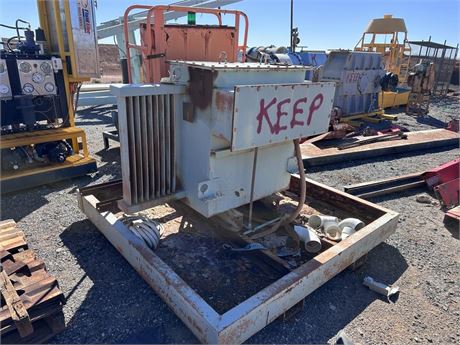 2006 Universal Transformers 200 kVA 1000/415 volt YNyn ONAN untested