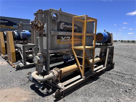 Challenge Pumps Weartuff WT0X3 pump low profile Vortex mixer tank