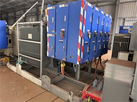2020 Hahn 2 MVA 11/1 KV 6 Outlet CCT Dyn11 TX Lucy 630 Amp VRN6a RMU substation