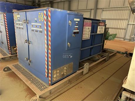 2010 Positron 1.5 MVA 11/1 KV 6 outlet ABB Dyn11 TX Lucy FRMU MK RMU substation