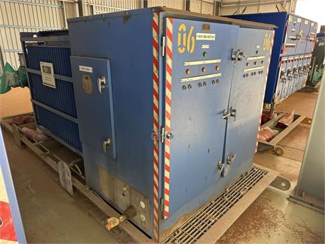 2006 Positron 1.5 MVA 11/1 KV 6 outlet ABB Dyn11 TX Lucy FRMU MK RMU substation