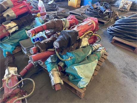 New Macey 800 AMP 11 KV Steel wire armour couplers x approx 10 on pallet