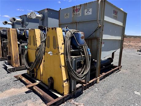 NOV Mono CE084 twin pump with tank 55 KW 1000 volt drives with 30 mtr cable