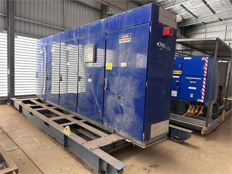 MPC 1000 volt Pump Station MCC with 3 x Sundrive VSD starters & PLC control