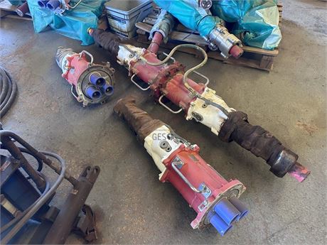 Cooper Crouse-Hinds Macey 800 amp 11 KV steel wire armour couplers x 4
