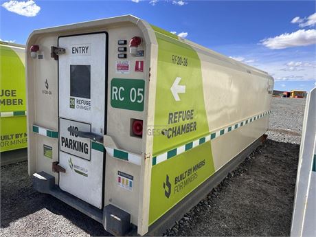 2020 Bost Group RF20-36 20 person 36 hour Refuge chamber