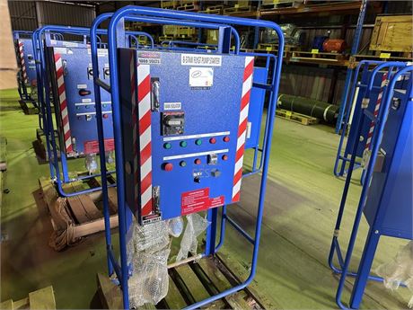 2024 Hahn 8-37 KW 1000 volt Flygt pump starter unused