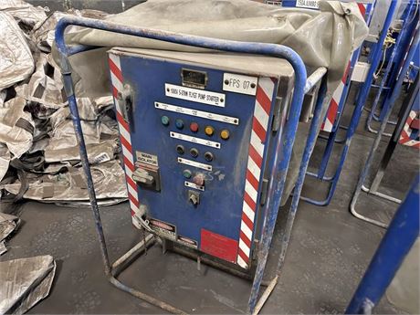 Positron 5-37 KW 1000 volt Flygt Pump starter