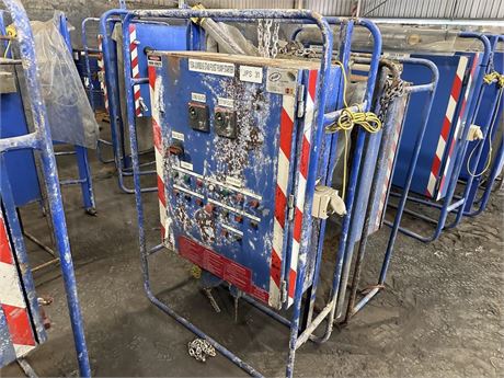 2022 Hahn 150A 1000 volt Jumbo starter & 8-37 KW Flygt Pump starter